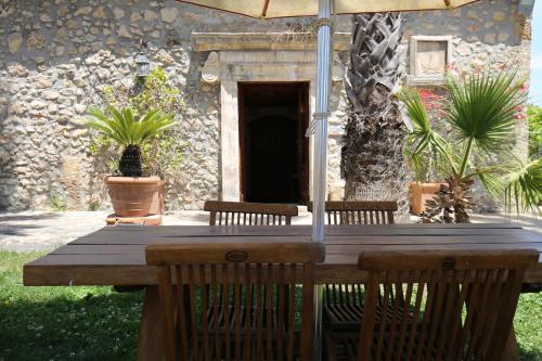 Αίθριο ή υπαίθριος χώρος στο Villa Dei Papiri Fonte Ciane