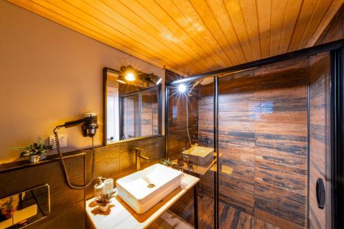 Ванная комната в Koala Bungalows