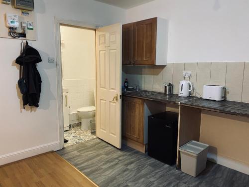 Kuchyň nebo kuchyňský kout v ubytování HAGGERSTON