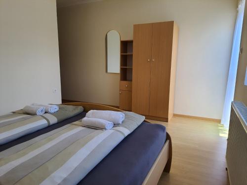 Ένα ή περισσότερα κρεβάτια σε δωμάτιο στο Villa Terra
