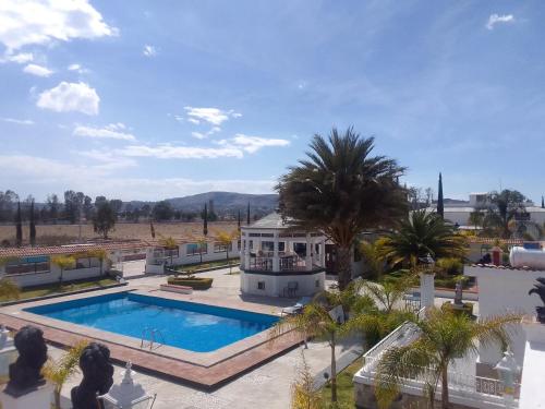 Bazén v ubytování Casa en los pueblos magicos nebo v jeho okolí
