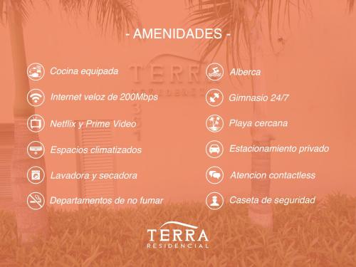 Terra Residencialに飾ってある許可証、賞状、看板またはその他の書類