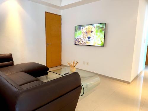 Terra Residencialにあるテレビまたはエンターテインメントセンター