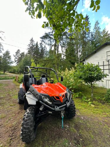 Zahrada ubytování Mökki Kirkkonummi