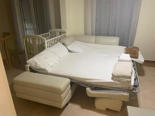 Postel nebo postele na pokoji v ubytování Apartmani BOBO