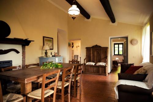 Χώρος καθιστικού στο Agriturismo KeBio I Tenuta di Fassia