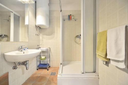 Kúpeľňa v ubytovaní Apartment Doverska Split