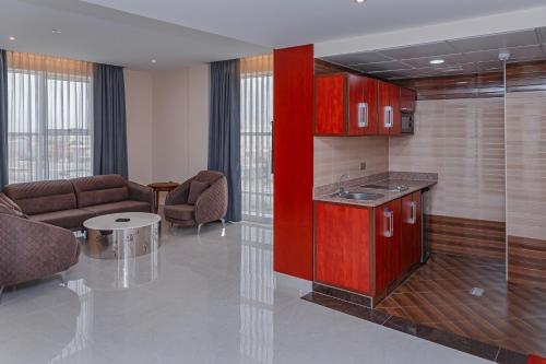 Posezení v ubytování Salalah International Hotel