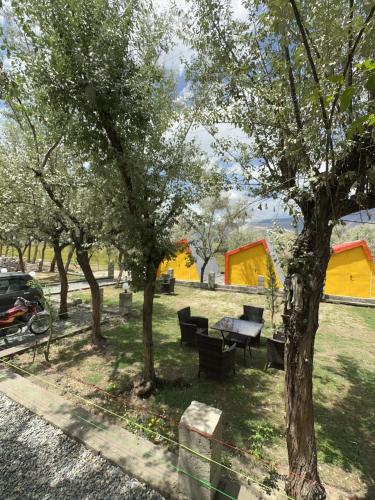 Zahrada ubytování MONTAGNA PODS
