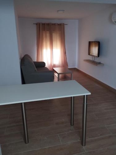 Posezení v ubytování Casa juani