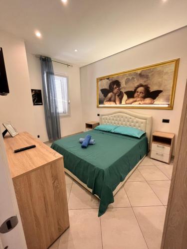 Posteľ alebo postele v izbe v ubytovaní La casa sull’albero
