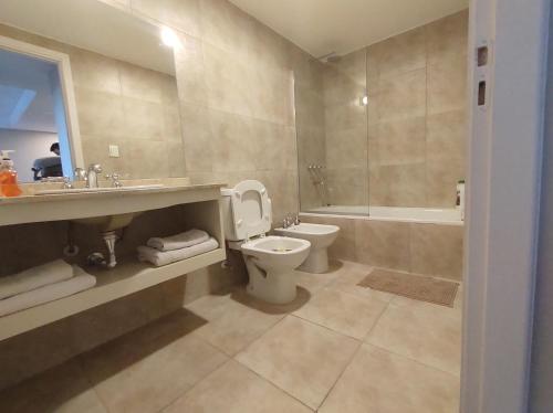 Koupelna v ubytování DEPARTAMENTO BELGRANO