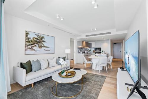 TV o dispositivi per l'intrattenimento presso Jewel Beachfront Residences