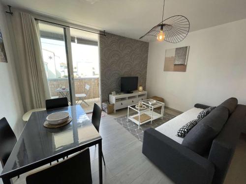 Appartement rénové 2 pièces, balcon, parking privé, à 200m de la plage, 4 couchages - Saint-Hilaire-de-Riez - FR-1-224C-269