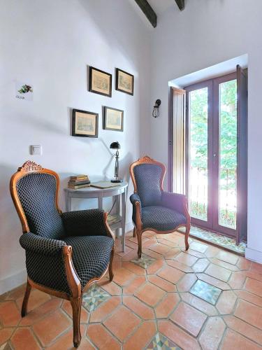 Ruang duduk di Casa Rodriguillo