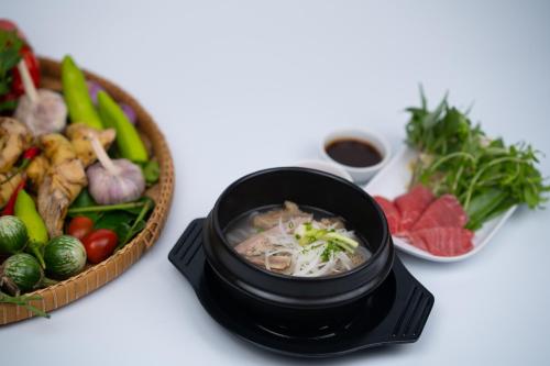 Essen im Hotel oder in der Nähe