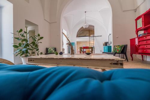 Posezení v ubytování Casa delle Rondini