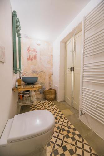 Koupelna v ubytování Casa delle Rondini