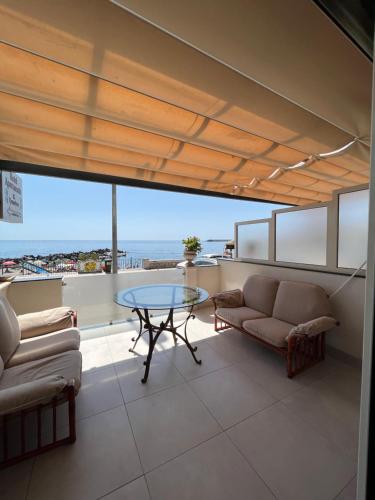 Posezení v ubytování IG-Tysandros Hotel Apartments