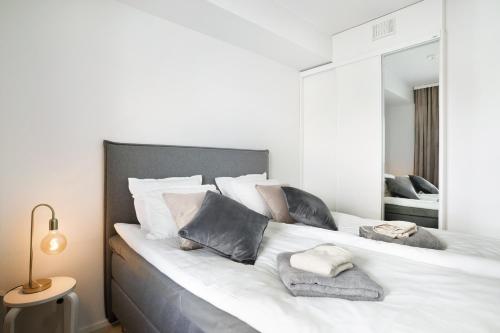 Postel nebo postele na pokoji v ubytování Valkea
