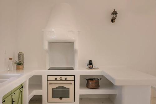Η κουζίνα ή μικρή κουζίνα στο Villa Marta