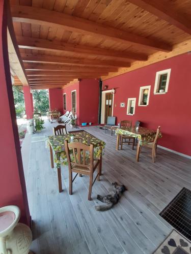 Posezení v ubytování B&B Su Frascu Segau