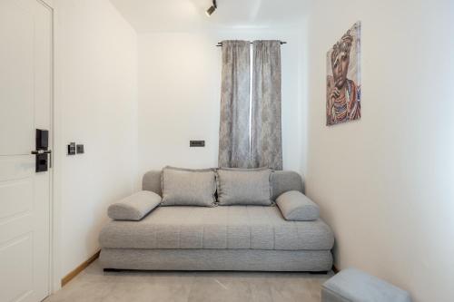 Posezení v ubytování SkyView apartments
