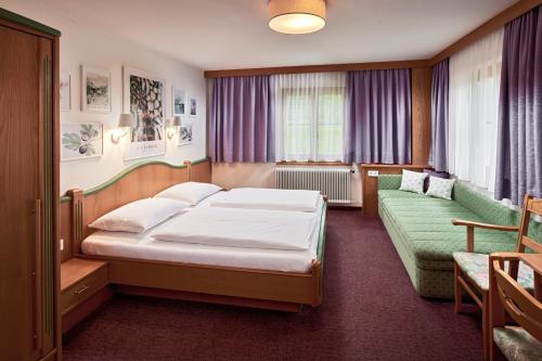 Cama o camas de una habitación en Hotel Gasthof Siggen