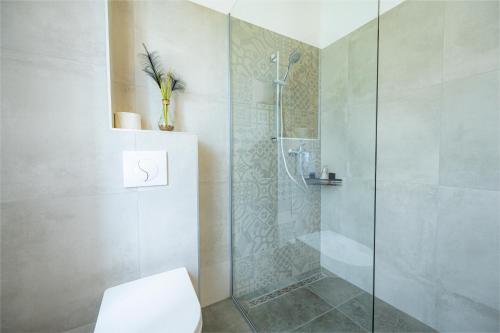 Ein Badezimmer in der Unterkunft Lorettohof Hotel Garni
