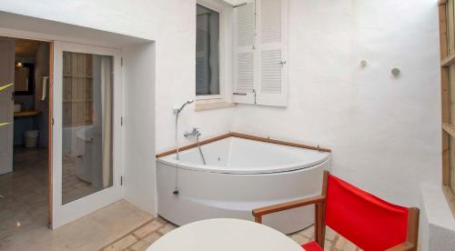 Koupelna v ubytování Boutique Hotel RifugioAzul