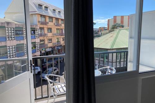 Balkón nebo terasa v ubytování "Tiaré" city center room