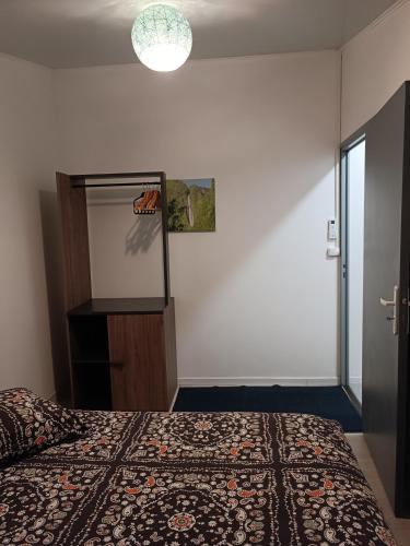 Postel nebo postele na pokoji v ubytování Gîte Holidays mon repos