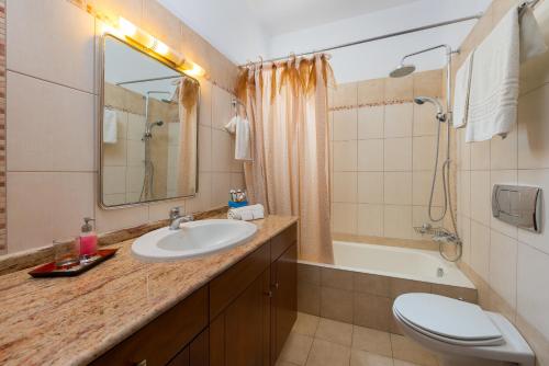 Kúpeľňa v ubytovaní Melfe Villas