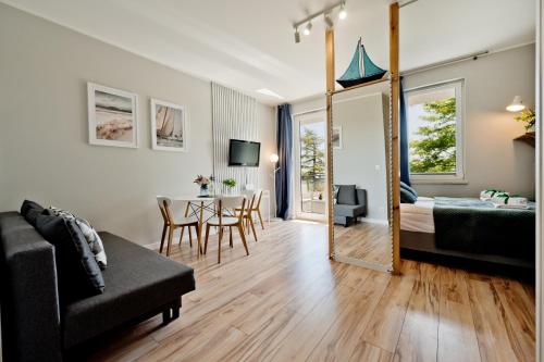 Część wypoczynkowa w obiekcie BlueApart Apartamenty Nexo