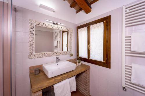 Koupelna v ubytování La Tenuta Va Oltre