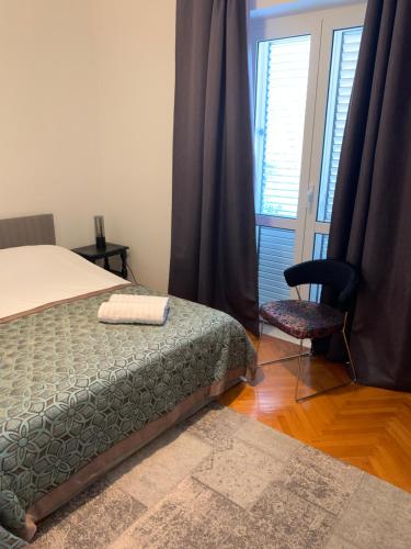Katil atau katil-katil dalam bilik di Aida Apartments and Rooms for couples and families FREE PARKING