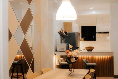 TV a/nebo společenská místnost v ubytování A’s Penthouse - Calbayog