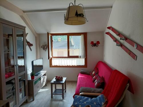 Posezení v ubytování Apartamento Arañones