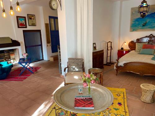 Postel nebo postele na pokoji v ubytování Casa Amigos - La Viña