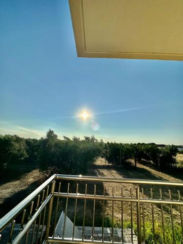 a view from the balcony of a house at Villa Elia in Nea Kallikrateia in Nea Kalikratia