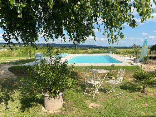 Piscina en o cerca de Emese Apartman Cserszegtomaj
