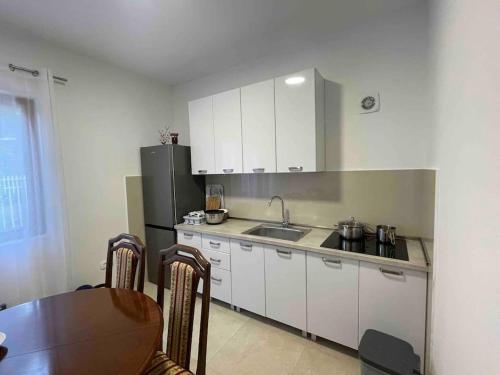 Η κουζίνα ή μικρή κουζίνα στο Apartment of 45 square meters