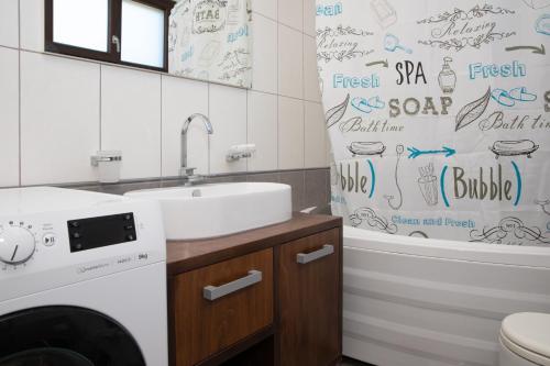 Kylpyhuone majoituspaikassa Villa Panoramica