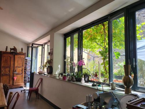 Fotografie z fotogalerie ubytování La PULCINELLA Maison de Famille v destinaci Pouzilhac