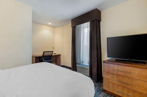 Televisyen dan/atau pusat hiburan di Comfort Inn & Suites Mt Rushmore