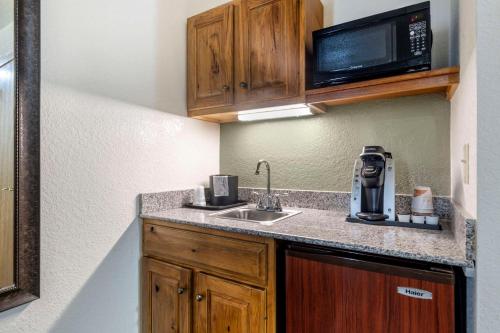 Dapur atau dapur kecil di Comfort Inn & Suites Mt Rushmore