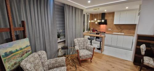 Η κουζίνα ή μικρή κουζίνα στο Arma Design Apartment 2 Bedrooms