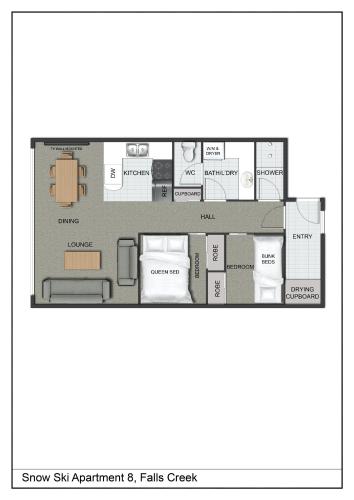 Κάτοψη του Snow Ski Apartments 08