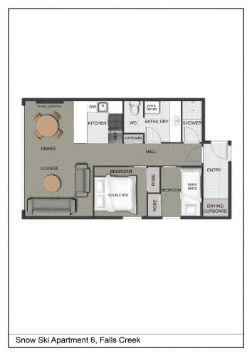 Κάτοψη του Snow Ski Apartments 06