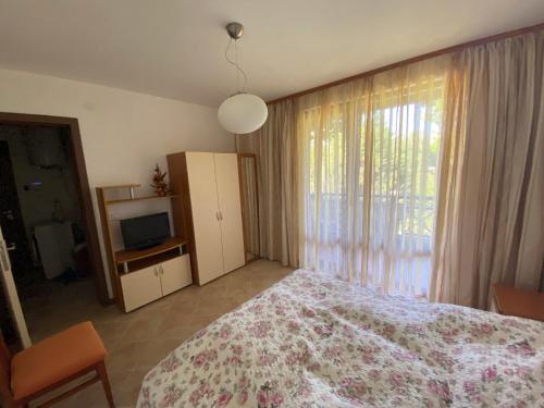 Posteľ alebo postele v izbe v ubytovaní Oasis Resort & Spa with 1 bedroom 5.1.Б UlBekr